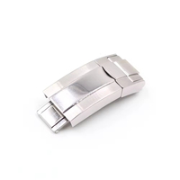 Bracelet de montre de luxe en acier inoxydable Mingfung de qualité supérieure avec boucle déployante papillon, option logo personnalisé, pour montre Submarine