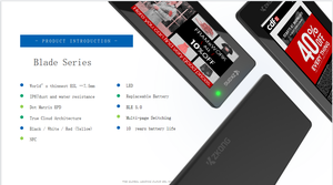 Zkong Kỹ Thuật Số Quản Lý Cửa Hàng Siêu Thị 2.1 Inch Kỹ Thuật Số Bán Lẻ Điện Tử Giá Thẻ - Product Image 6