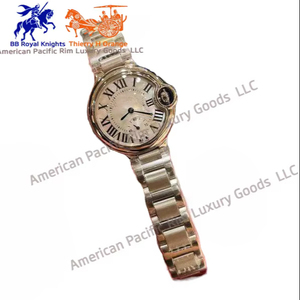 Montre pour femme en or rose, montres à quartz tendance, marque haut de gamme, montre-bracelet de luxe pour femme, étanche, date, semaine, cadeau pour petite amie, cartiers - Product Image 5