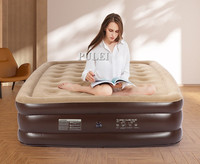 Matelas gonflable King Size Lit double pour maison et camping avec pompe Gonflage et dégonflage automatique prêt pour la livraison