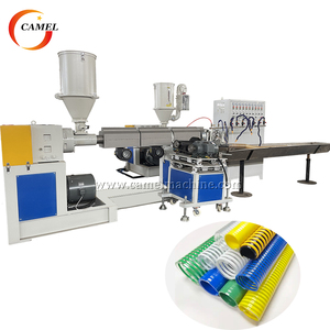 PVC 유연한 나선형 호스 만들기 기계 PVC 강화 진공 흡입 호스 생산 라인 - Product Image 2