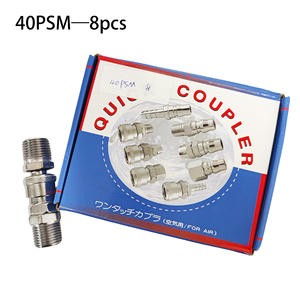 Conector Rápido de Aire de Alto Rendimiento 20/30/40PSM Estilo Japonés, Personalizable OEM - Product Image 1