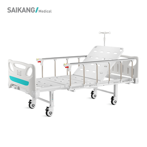 เตียงผู้ป่วยทางการแพทย์ <span class=keywords><strong>K2k</strong></span> มี2ฟังก์ชั่นทำจากสเตนเลสสตีลสำหรับโรงพยาบาลเตียงทางการแพทย์แบบแมนนวล EN60601รับประกัน2ปี - Product Image 3