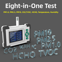 Analyseur d'air portable et détecteur multi-gaz CO2, enregistreur de données de température et d'humidité