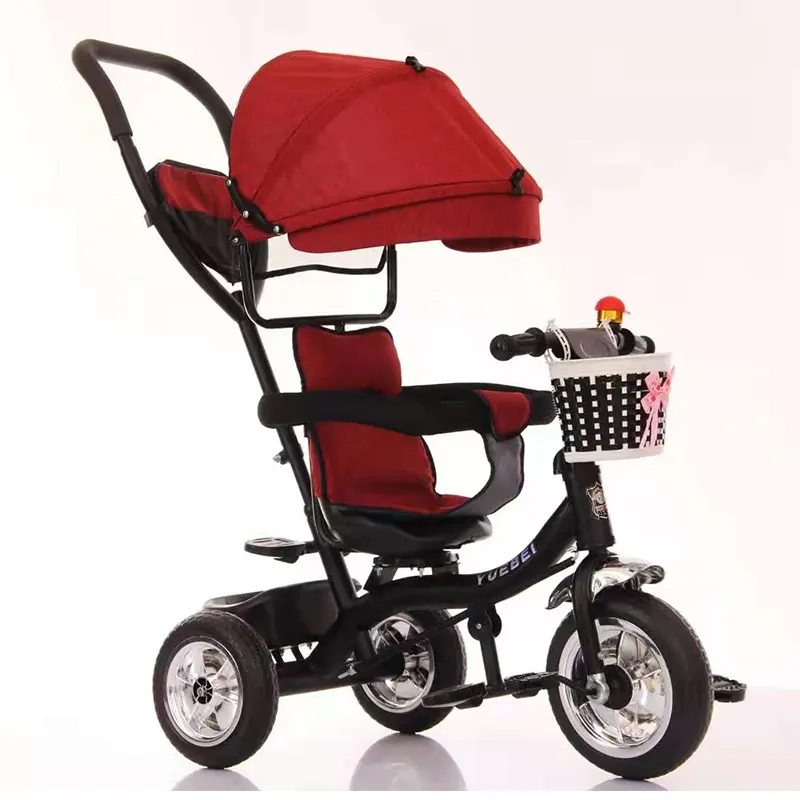 Precio de fábrica nuevo modelo bebé niños Triciclo de 3 ruedas de bicicleta para niños