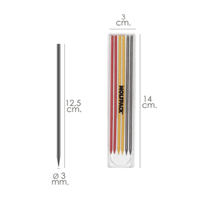 Matite di ricambio per matita da carpentiere/matita meccanica (6 pezzi) - Product Image 2