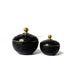 Bougeoir de luxe <span class=keywords><strong>en</strong></span> <span class=keywords><strong>verre</strong></span>, pot, lanterne, de couleur verte de tournesol, <span class=keywords><strong>en</strong></span> <span class=keywords><strong>verre</strong></span> - Product Image 5