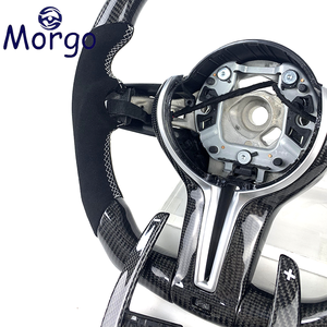 Vendita calda accessori interni auto per BMW su misura Alcanta volante in fibra di carbonio per F10 F30 <span class=keywords><strong>G20</strong></span> <span class=keywords><strong>G30</strong></span> tutte le serie - Product Image 4