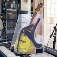 Grand capo de guitare GC en plastique pour instruments de musique et accessoires Clips de réglage Modèle chaud Accessoires de guitare