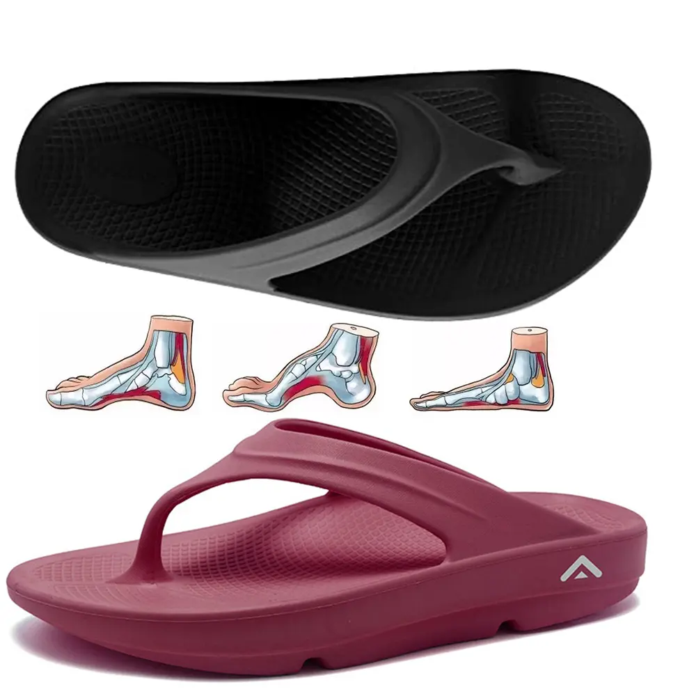 EVA Sandalen und Hausschuhe Flip Flops für Männer Outdoor Sport Beach Sandalen mit Arch Support Comfort Casual Unisex Flip Flops