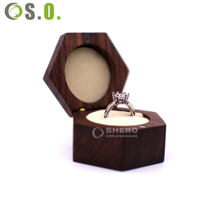 Premium Custom Shape <b>Wooden</b> Jewelry Box High-quality Diamond Ring Jewelry Box Watch Wood Box with LED Lighting Bracelet Wood Box - Product Image 3