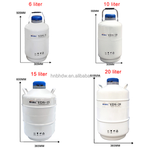 Nhôm cách nhiệt dewar Tank ai Nitơ Tank Kit <span class=keywords><strong>20</strong></span> lít 50/80 mét cho bò tinh dịch rơm - Product Image 4