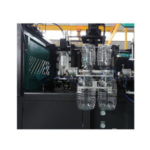 Máquina automática de soplado de botellas de PET/PP, Motor de bomba Airtac para moldeo por soplado elástico, contenedores de preformas para bebidas de agua/aceite - Product Image 3