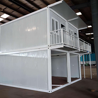 Entrepôt et unité de stockage extérieurs préfabriqués innovants, pliables et peu encombrants, conteneur démontable en kit plat