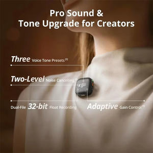 <span class=keywords><strong>D</strong></span> J I Mic 3 Microfono Wireless Mini Avanzato, Uscita a Quattro Canali, Doppia Banda Anti-Interferenza, Trasmissione Audio Senza Perdite - Product Image 4