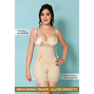 Gluteo Perfecto Media Piernade Tirante Enhancer Shapewear controllo pancia vita mutandine modellante pancia Faja - Product Image 4