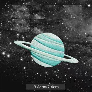 Parche de Logotipo de Ropa Bordado Personalizado con Temática de Exploración del Cosmos y Astronautas - Product Image 4