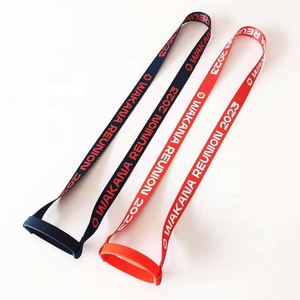 Custom Colorful Glass <b>Water</b> <b>Bottle</b> Drink Coffee Lanyard for Party <b>Hot</b> Selling Cool Cup Holder Neck <b>Strap</b> - Product Image 4