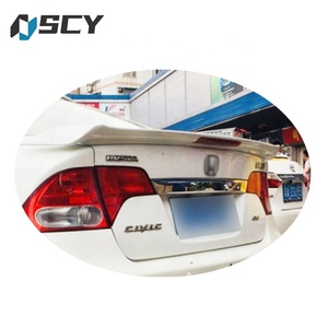 สปอยเลอร์หลังสำหรับ Honda <span class=keywords><strong>Civic</strong></span> ปี <span class=keywords><strong>2006</strong></span>-2011 <span class=keywords><strong>Civic</strong></span> รุ่นที่ 8 ซีดาน 4 ประตู สไตล์ SI ปีกหลังติดฝากระโปรงท้าย - Product Image 1
