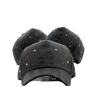 Gorra de Béisbol GREAT WEARS Original de 5 Paneles en Gamuza, Bordado a Mano, Unisex, Visera Curva, Botón Desgastado, Color Cobre Dorado - Product Image 1