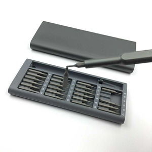25 IN 1 Precision Screwdriver Kit Multi-functional Hand Tool Screwdriver Set Magnetic Aluminum Box for Home DIY