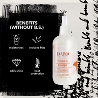 Après-shampoissant sans rinçage protecteur thermique à l'huile d'argan, nourrissant, anti-frisottis, lissant, brillant et démêlant pour les cheveux