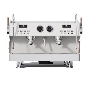 Machine à café professionnelle à deux groupes pour les cafés, avec deux chaudières : une chaudière à café en acier inoxydable de 0,5 L et une chaudière double de 6 L - Product Image 4
