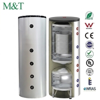 Réservoir d'eau chauffée électrique sous pression de 300 L pour usage domestique, certifié WRAS PED CE RoHS, réservoir de chauffage de l'eau par pompe à chaleur