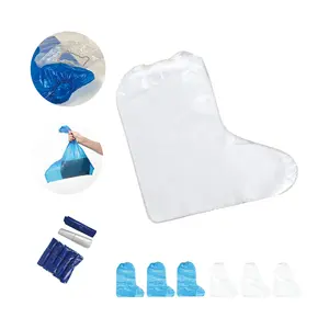 คุณภาพดี น้ําหนักเบากันฝุ่น กันน้ํา โปร่งใส ฝาครอบรองเท้าแบบกําหนดเอง ฝาครอบรองเท้า pe แบบใช้แล้วทิ้ง - Product Image 6