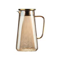 Kwaliteitsglas waterkan, karaf en kanjerset met deksel, hittebestendig, borosilicaat, luxe uitvoering, groothandel, fabrieksleverancier, goedkope prijs