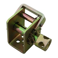 Manivela de Cadena de Alta Resistencia de 2 Pulgadas - Capacidad de 5000 kg, Manivela Manual con 5 Orificios de Montaje para Uso Industrial y Correas de Trinquete