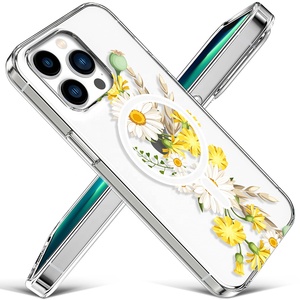 <span class=keywords><strong>Coque</strong></span> de téléphone magnétique pour <span class=keywords><strong>iPhone</strong></span> 13, étui de protection antichoc à motif floral, <span class=keywords><strong>coque</strong></span> pour Mobile, Alibaba, meilleure vente - Product Image 6