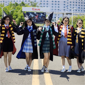 Mantello Magico della Scuola di Magia di Hogwarts, Costumi di <span class=keywords><strong>Halloween</strong></span> per Bambini, Abiti per Spettacoli Scolastici - Product Image 5