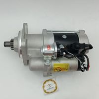 Pièces d'excavateur Moteur de démarrage 24V 4.5KW 11T pour DL06 DX170W DX225 65262017093 30051600042 65262017075 S1088 19080025