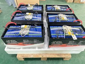 IP65防水 12V 400Ah 460Ah 600Ah LiFePO4バッテリー BluetoothスマートBMS搭載 6000サイクルディープサイクル ソーラーRVマリンボート用 - Product Image 4