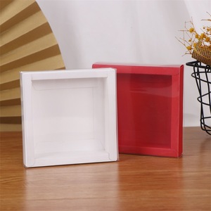 Scatola Regalo Trasparente Grande con Coperchio Completamente Trasparente IMEE, Pronta per la Spedizione, Personalizzabile, Bianca o Nera, per Regali Natalizi, Vendita all'Ingrosso - Product Image 4