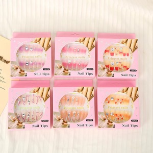 Party Legend Princess - Puntas de uñas autoadhesivas y desmontables para mujer, decoración de fiesta, 12 Uds. - Product Image 3