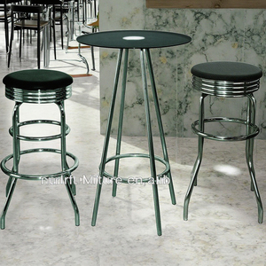 <span class=keywords><strong>Mesa</strong></span> de <span class=keywords><strong>Bar</strong></span> moderna de lujo con marco de acero, material metálico para restaurante al aire libre, fiesta, comedor, evento, hogar, boda, <span class=keywords><strong>cocina</strong></span>, club nocturno - Product Image 1