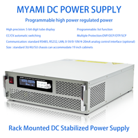 Alimentation CC programmable haute puissance réglable MYAMI pour laboratoire, montable en rack, 10V 12V 15V 500A, pour électrolyse