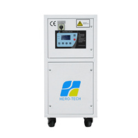 Refroidisseur d'eau à compresseur HERO-TECH 1HP, unité de refroidissement commerciale avec réservoir et pompe à serpentin pour machine à boissons et petite restauration