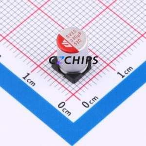 Condensador Sólido SMD SV331M250E9R2R1Z00ZZ, D6.3xL9.2mm (Capacitancia: 330uF) (Precisión: 20%) (Voltaje Nominal: 25V) - Product Image 1