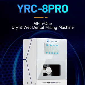 Pour YRC 8Pro, machine de fraisage dentaire tout-en-un 5 axes, système sec/humide, broche 60 000 tr/min, précision 0,01 mm pour zircone PMMA - Product Image 1