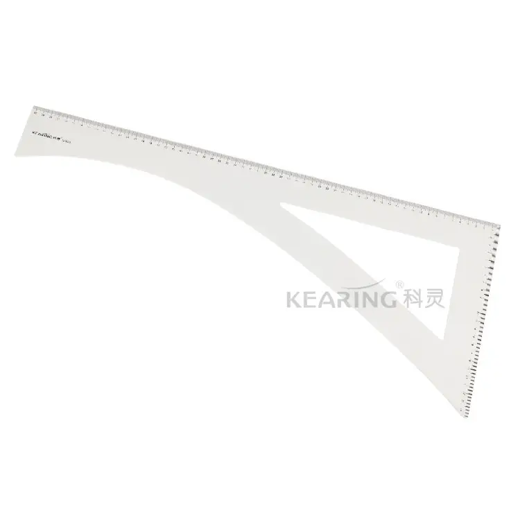 Kearing Besar Plastik Kurva Penggaris L Persegi Pola Membuat Persegi Aturan 60Cm Mode Master Template Kurva Perancis 5860