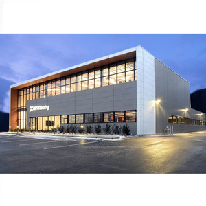 Tòa nhà khách sạn nhiều tầng kết cấu thép trung tâm mua sắm tòa nhà văn phòng đúc sẵn với kính có thể tháo rời - Product Image 6