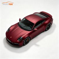 Film de protection automobile Dracaena Rouge TPU Mat Couleur Métallique Liquide PPF 7,5 mil Auto-Réparateur Résistant aux UV