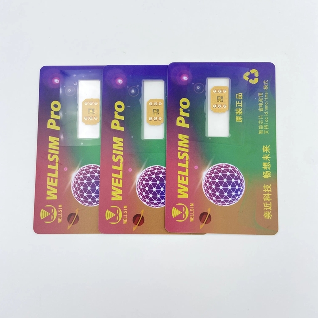 Wellsim Pro V3.4 with QPE and ICCID Mode and Esim 5 Mode for Iphone6 to 14promax