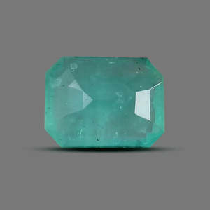 Émeraude naturelle de 4,96 carats, certifiée Panna, pierre précieuse verte de qualité supérieure, qualité export, pour bague, pendentif, bijoux - Product Image 1