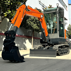รถขุดขนาดเล็กสำหรับการเกษตร จัดส่งรวดเร็ว 2.5 ตัน เครื่องยนต์ Kubota ราคาถูก รถขุดขนาดเล็กพร้อมห้องโดยสาร รถขุดมือสอง - Product Image 6