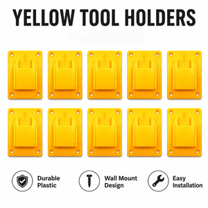 Support de rangement pour outils compatible avec les batteries <span class=keywords><strong>DeWalt</strong></span> 14.4V/<span class=keywords><strong>18V</strong></span>/20V et Milwaukee <span class=keywords><strong>18V</strong></span>, support mural pour machine-outil, dispositif de fixation - Product Image 1