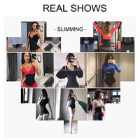 Gaine Amincissante en Latex Effet Sablier à Haute Compression, Corset Body Shaper avec 25 Baleines en Acier, Fajas Colombian